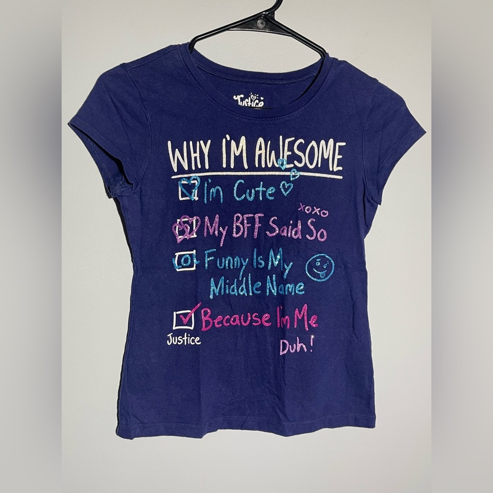 Justice Kids' Graphic Tee’s (3 Pack)
